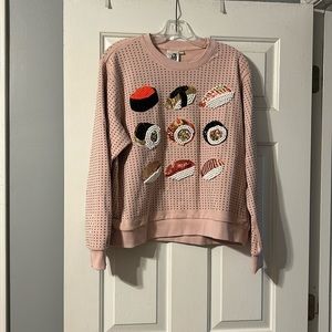 Queen of sparkles sushi sweatshirt